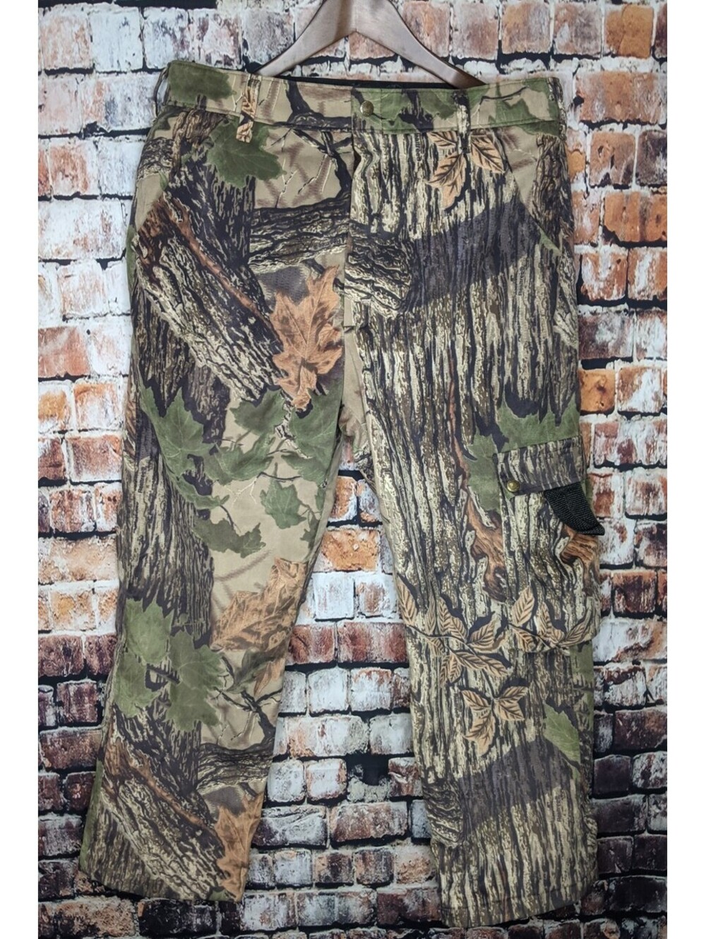 Cabelas Super Slam DryPlus Silent Camo Hunting Pants Rain Men Medium 34X28 Short